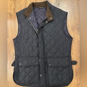 Barbour Men's US M Lowerdale Gilet Vest Navy
